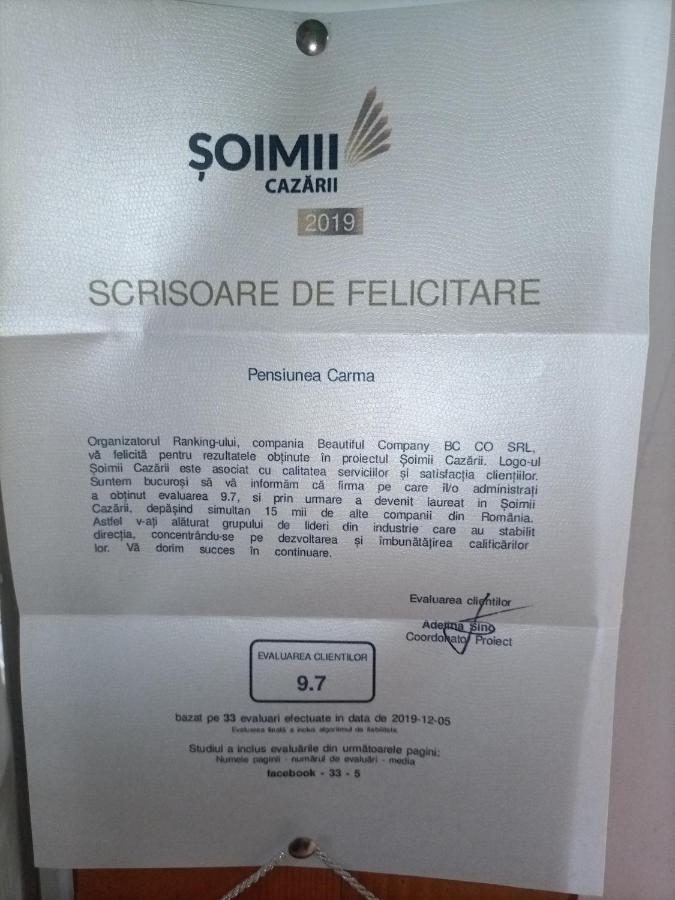 Pensiunea Carma Certeju de Sus Luaran gambar